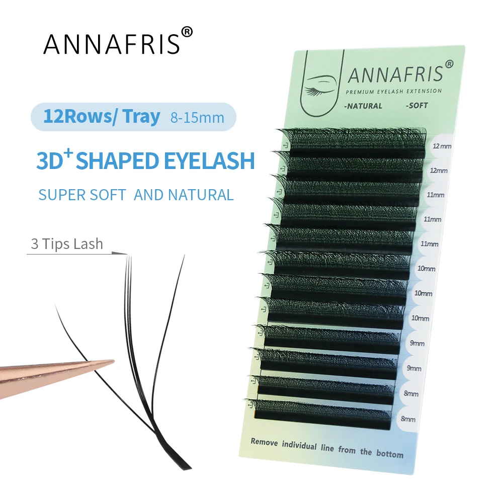 ANNAFRIS 3D W Three Core Eyela - Red Clover Flower recension och pris