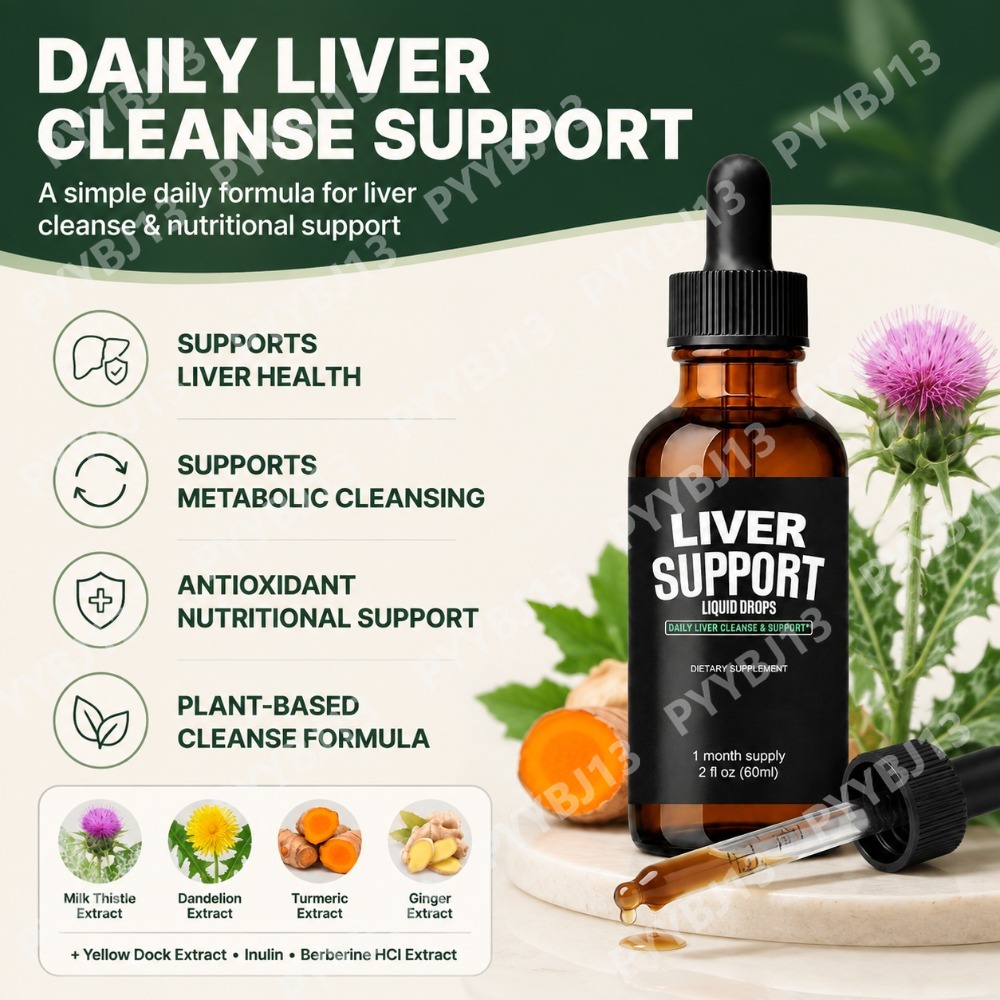Liver Support Drops with Berbe - Herbal Wellness Formula recension och pris