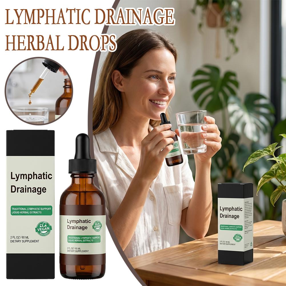 60ml Lymphatic Drainage Herbal - Herbal Wellness Formula recension och pris
