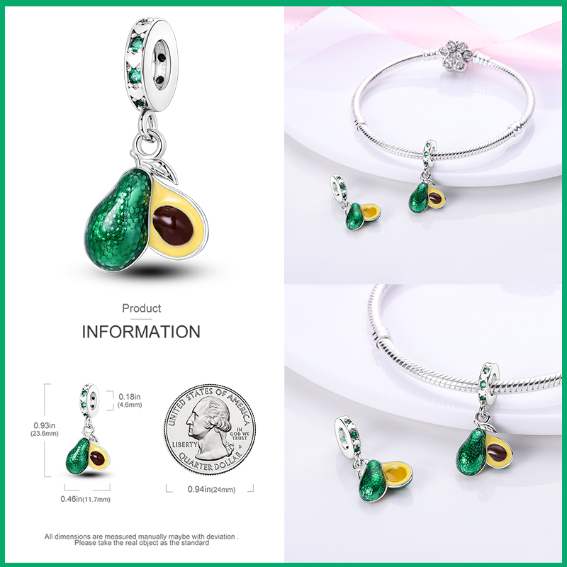 925 Sterling Silver Tree of Li - Red Clover Flower recension och pris
