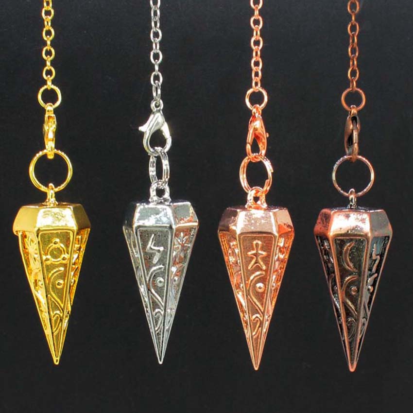 Copper Metal Rune Pendulum For - Healing Wellness recension och pris