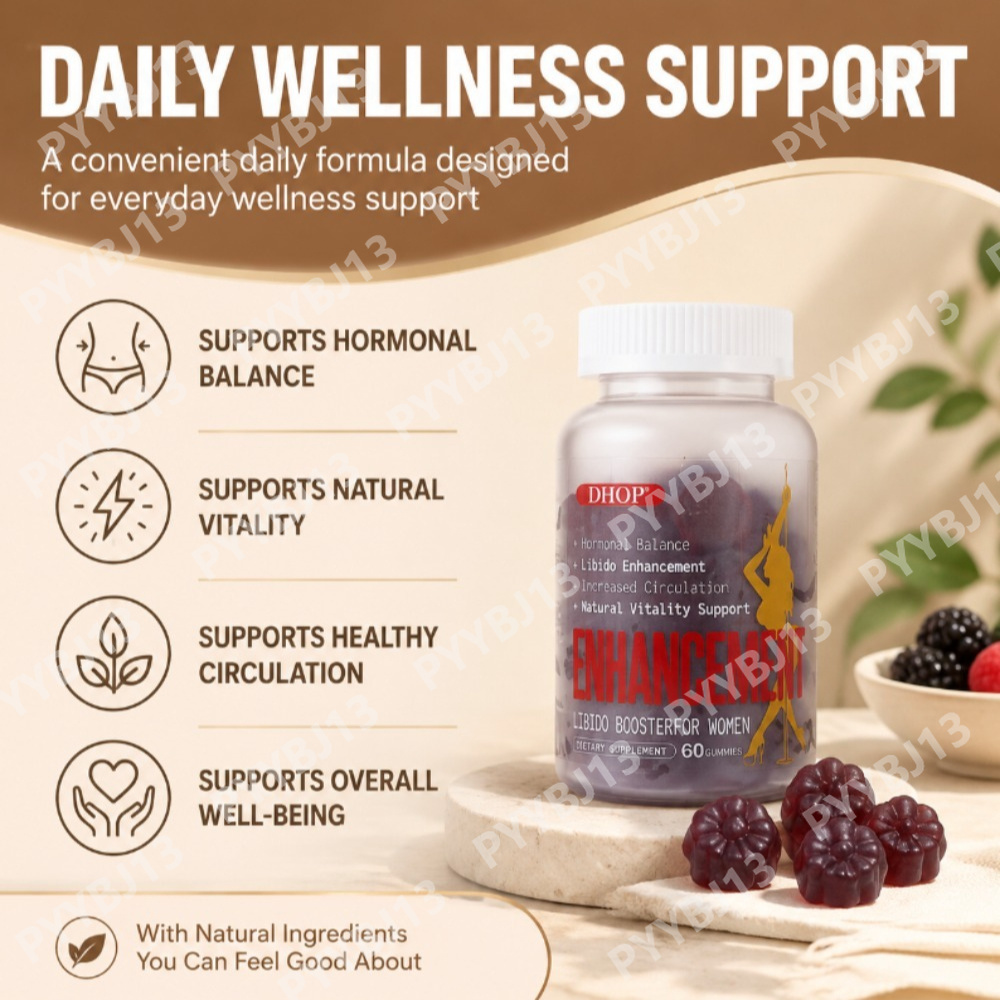 DHOP Maca Ashwagandha Gummies  - Herbal Wellness Formula recension och pris