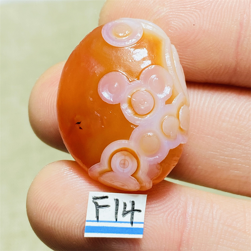 Natural Red Agate Chakra Stone - Healing Wellness recension och pris